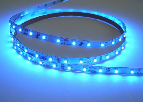 Синяя лента марки 60 led