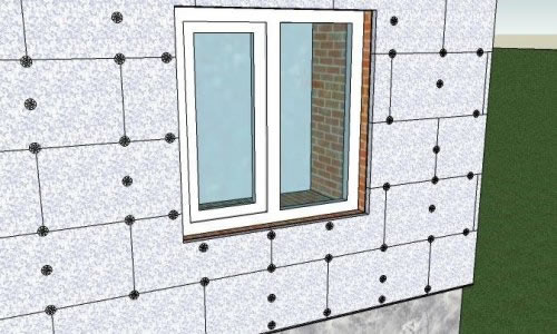 Штукатурка пенопласта